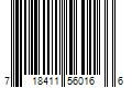 Barcode Image for UPC code 718411560166