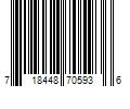 Barcode Image for UPC code 718448705936