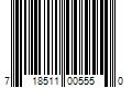 Barcode Image for UPC code 718511005550