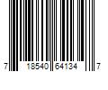 Barcode Image for UPC code 718540641347