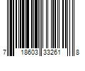 Barcode Image for UPC code 718603332618