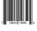 Barcode Image for UPC code 718604146504