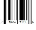 Barcode Image for UPC code 718752711616