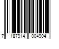 Barcode Image for UPC code 7187914004904