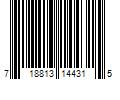 Barcode Image for UPC code 718813144315