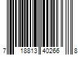 Barcode Image for UPC code 718813402668