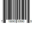 Barcode Image for UPC code 718890005905