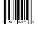 Barcode Image for UPC code 718976070629