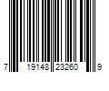 Barcode Image for UPC code 719148232609