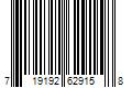 Barcode Image for UPC code 719192629158