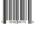 Barcode Image for UPC code 719192641730