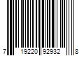 Barcode Image for UPC code 719220929328