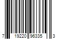 Barcode Image for UPC code 719220963353