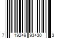 Barcode Image for UPC code 719249934303