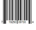 Barcode Image for UPC code 719250097004