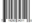 Barcode Image for UPC code 719250343118