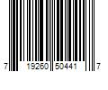 Barcode Image for UPC code 719260504417