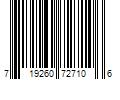 Barcode Image for UPC code 719260727106