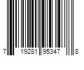 Barcode Image for UPC code 719281953478