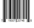 Barcode Image for UPC code 719307207455