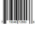 Barcode Image for UPC code 719346125536