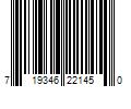 Barcode Image for UPC code 719346221450