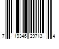 Barcode Image for UPC code 719346297134