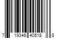 Barcode Image for UPC code 719346405188