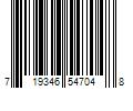 Barcode Image for UPC code 719346547048