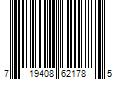 Barcode Image for UPC code 719408621785