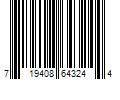 Barcode Image for UPC code 719408643244