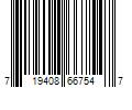 Barcode Image for UPC code 719408667547