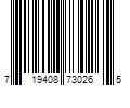 Barcode Image for UPC code 719408730265