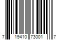 Barcode Image for UPC code 719410730017