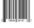 Barcode Image for UPC code 719544341417