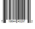 Barcode Image for UPC code 719544402972