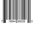 Barcode Image for UPC code 719544860260