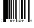 Barcode Image for UPC code 719544860345