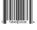 Barcode Image for UPC code 719549000364