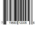 Barcode Image for UPC code 719593120056