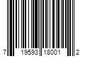 Barcode Image for UPC code 719593180012