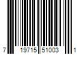 Barcode Image for UPC code 719715510031