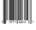 Barcode Image for UPC code 719771426147