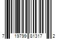 Barcode Image for UPC code 719799813172