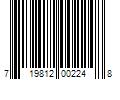 Barcode Image for UPC code 719812002248