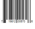 Barcode Image for UPC code 719812005706