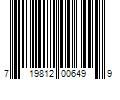 Barcode Image for UPC code 719812006499