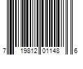 Barcode Image for UPC code 719812011486