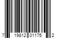 Barcode Image for UPC code 719812011752