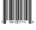 Barcode Image for UPC code 719812017105